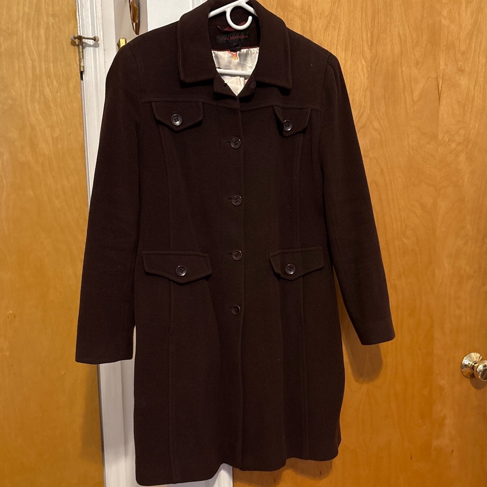 Via spiga wool coat